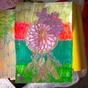 Dream catcher painting